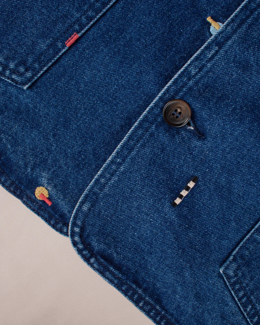 Puzzle Embroidered Carson Chore Coat