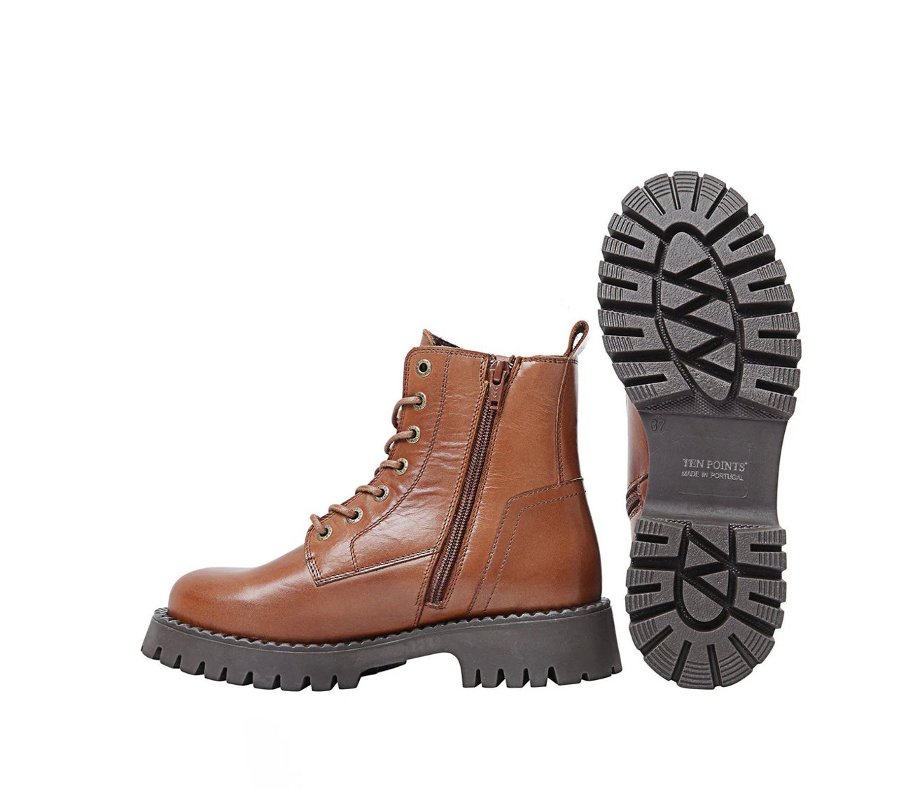 Brown Laced Boot