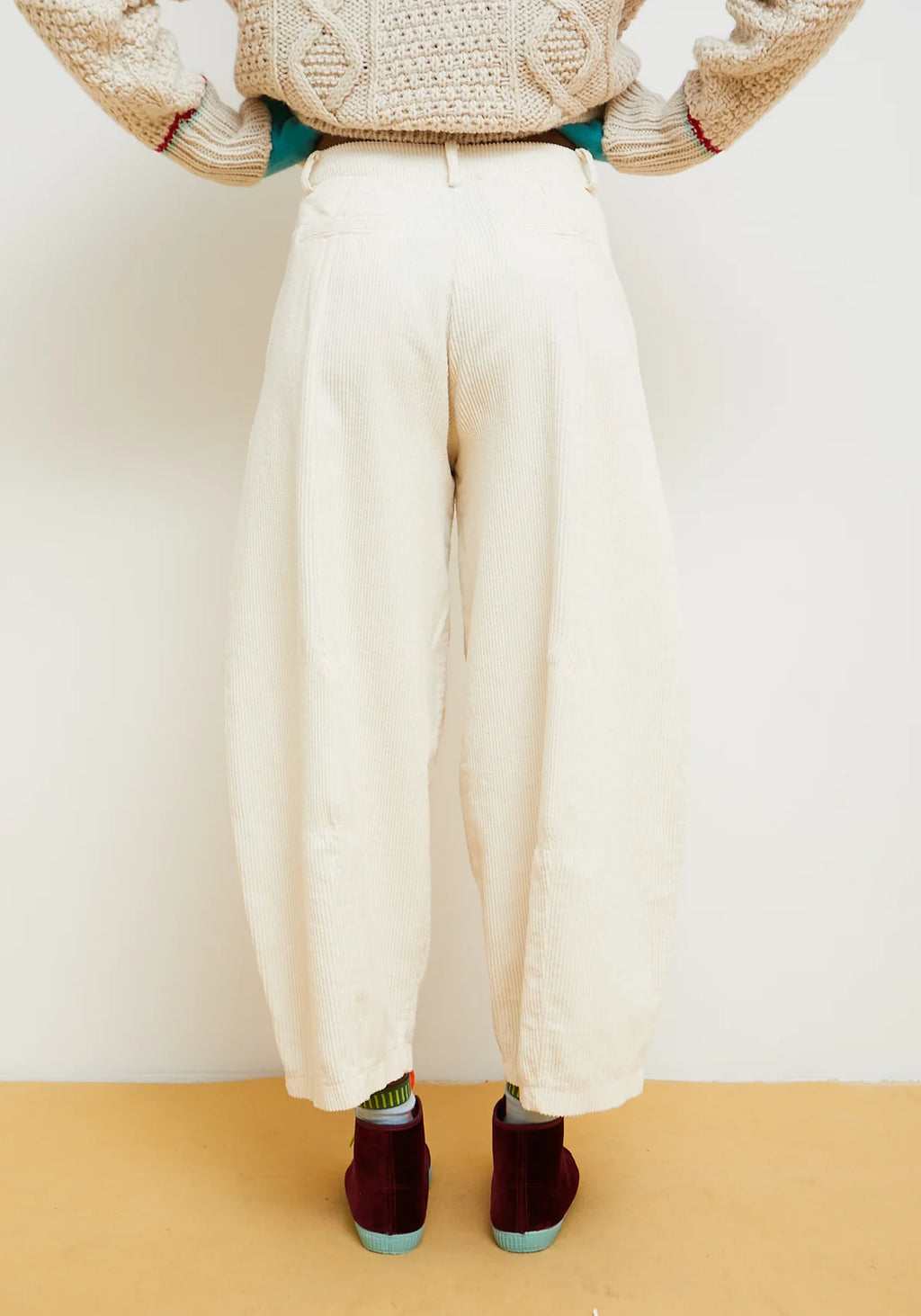 Ecru Dado Pants