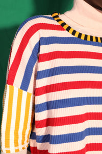 Winston Knit Tee Multi Stripe- Last One (one size)