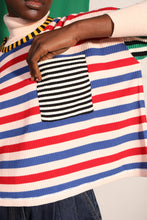 Winston Knit Tee Multi Stripe- Last One (one size)