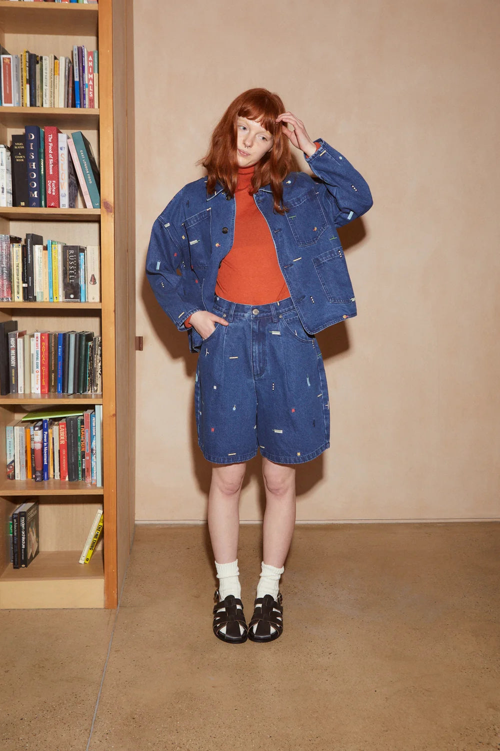 Puzzle Embroidered Carson Chore Coat