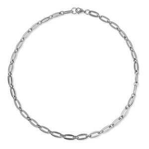 Silver Link Chain Necklace