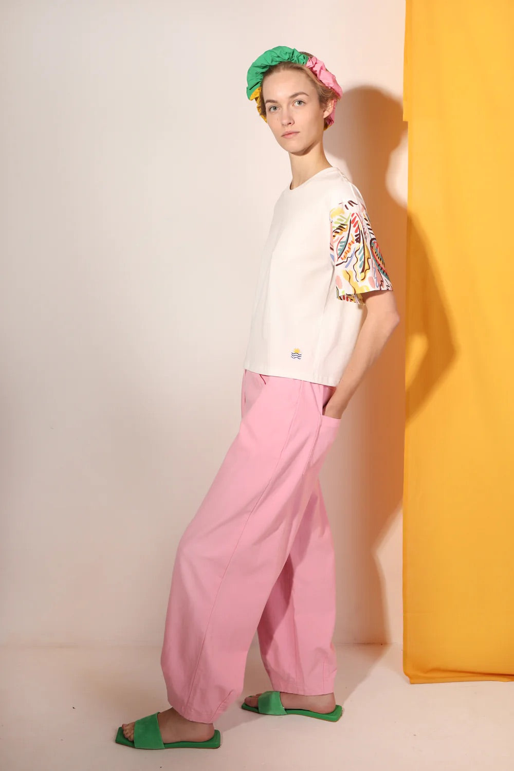 Fergus Trouser Bright Pink