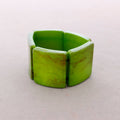 Elastic Bracelet Resin Beads Verde