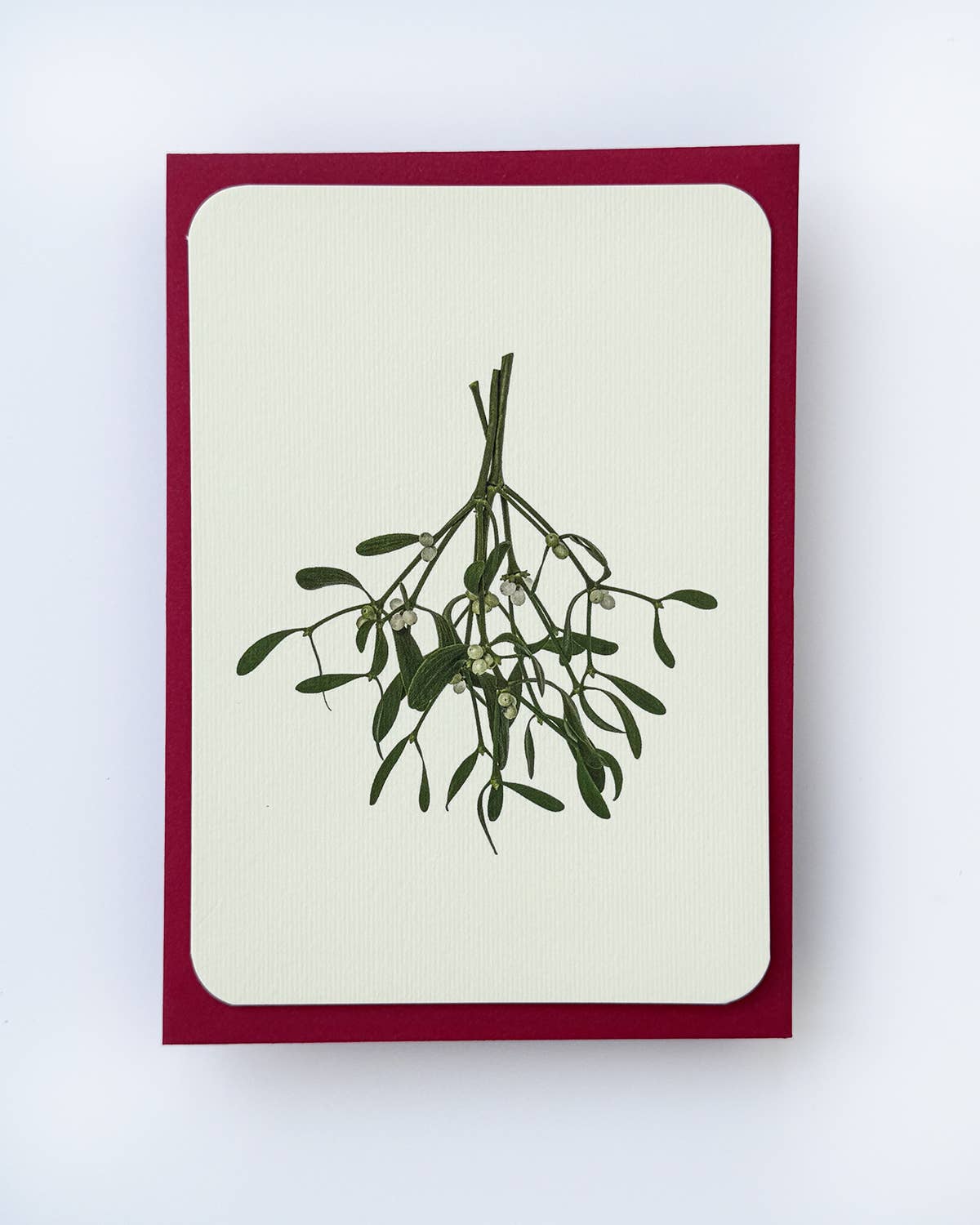 Mistletoe Christmas Greeting Card