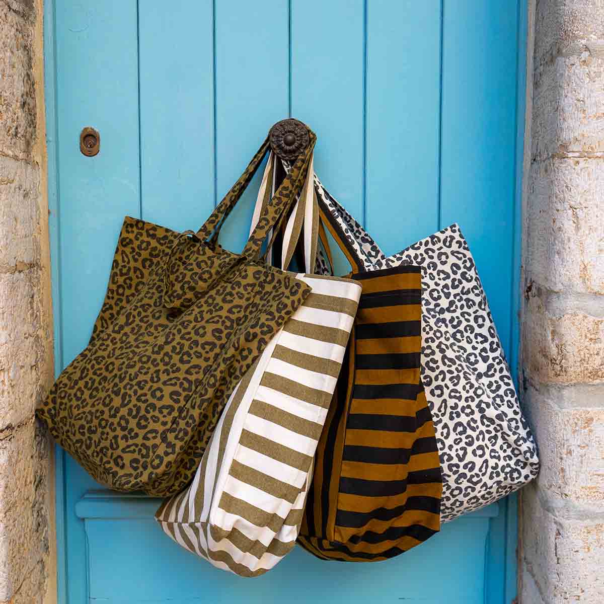 Elizabeth Stripes Tote Bag