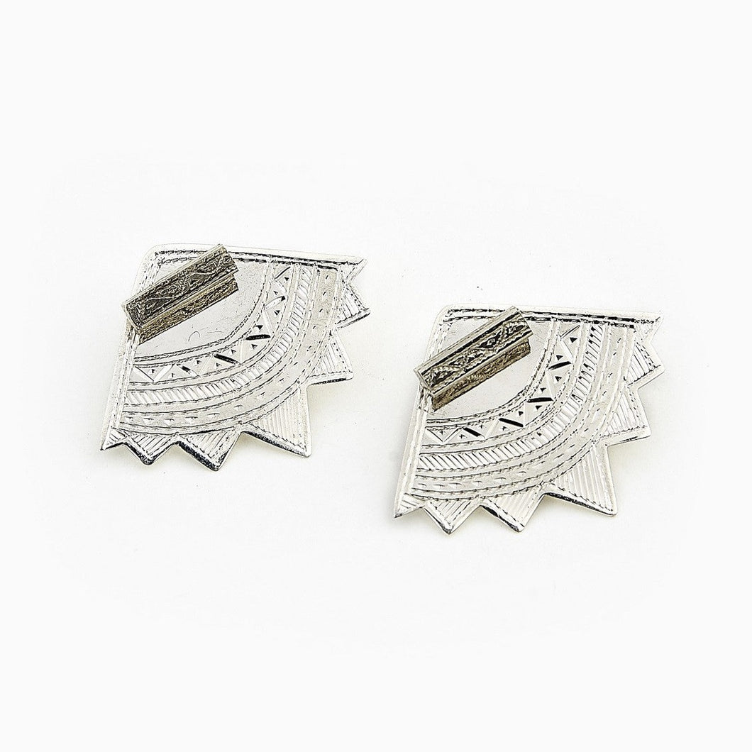 Boucles Poesie Silver Earrings