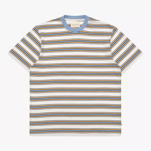 Whitstable Striped Cotton T-Shirt Blue/Multi