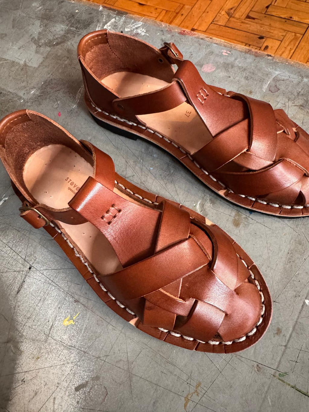 Artisanal Chocolate Sandals