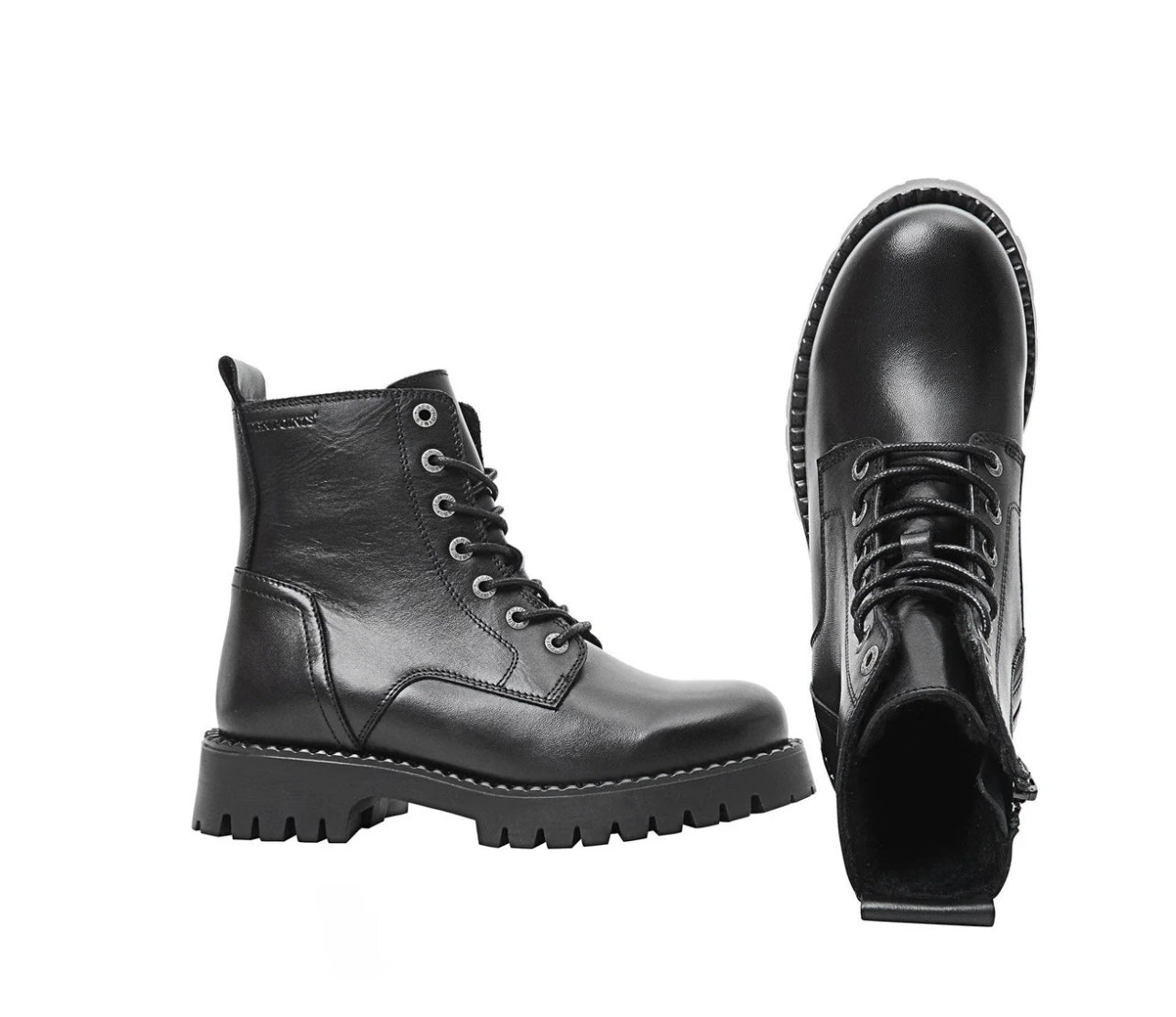 Black Laced Boot