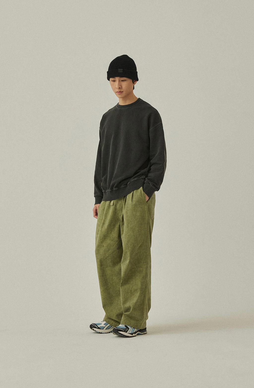 Dark Grey Pigment Sweatshirt