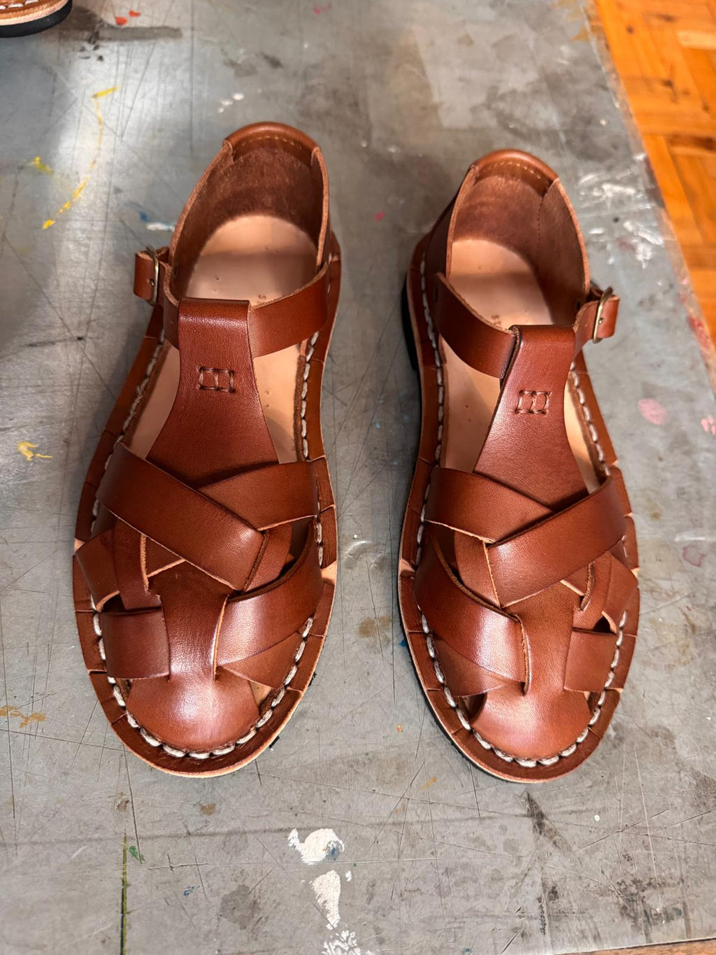 Artisanal Chocolate Sandals