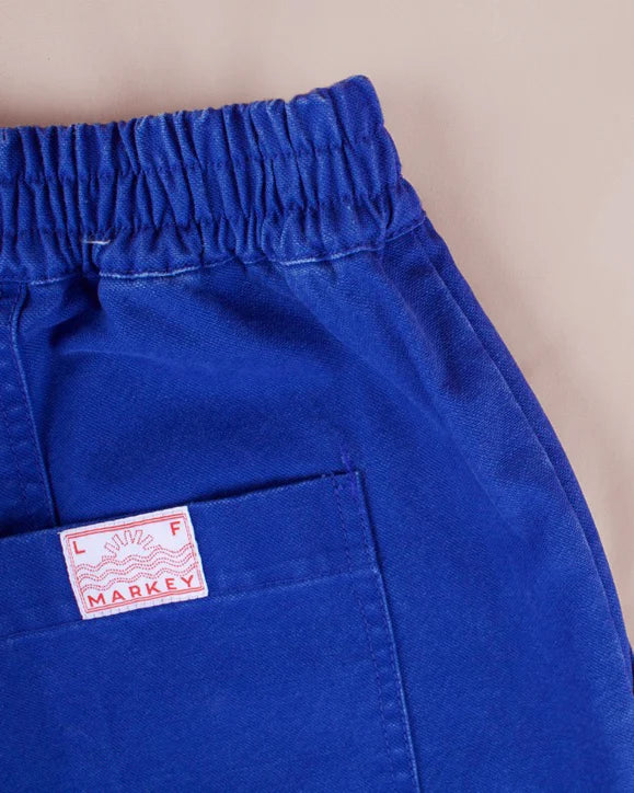 Cobalt Kaleb Washed Canvas Trousers