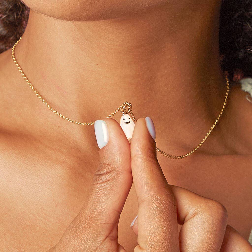 Cute Ghost Necklace
