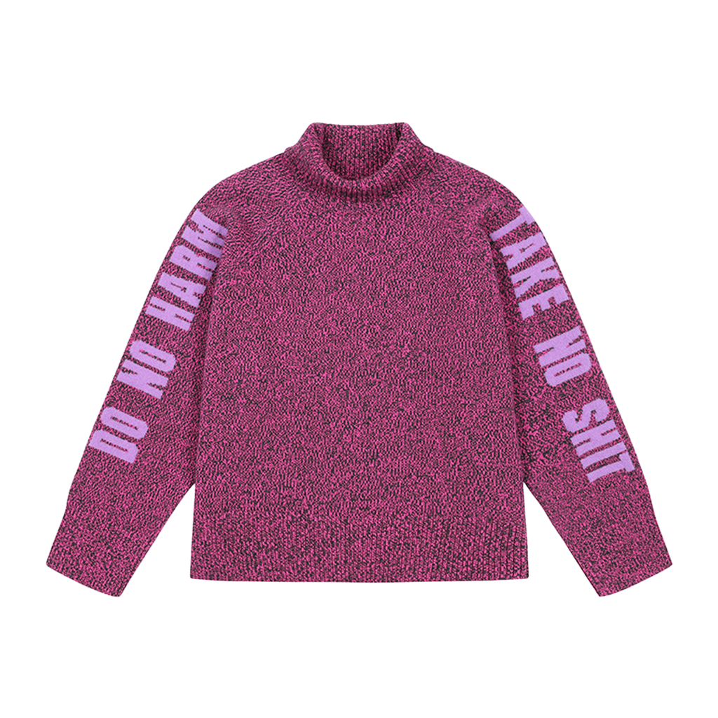 Do No Harm Take No Shit Merino Funnel Jumper