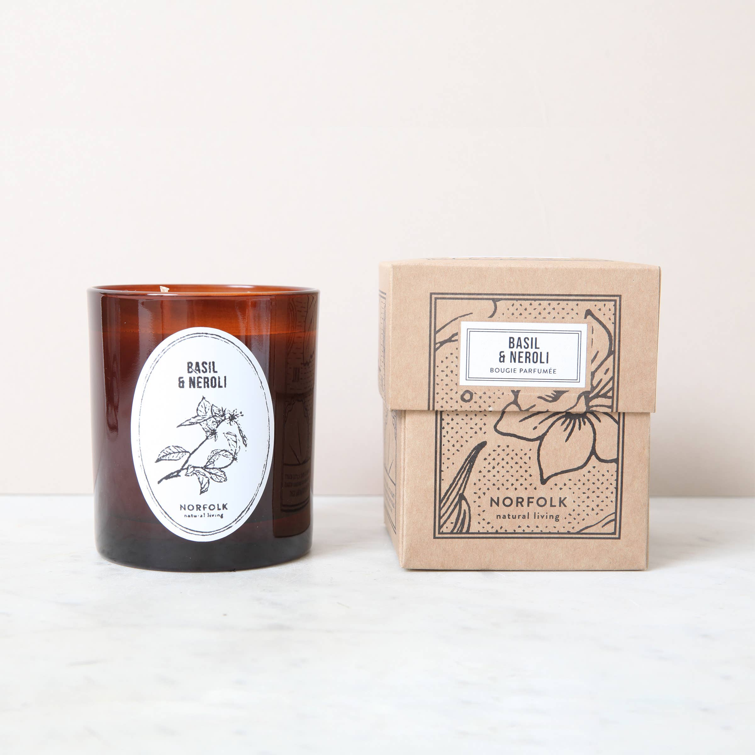 Basil & Neroli Botanical Candle
