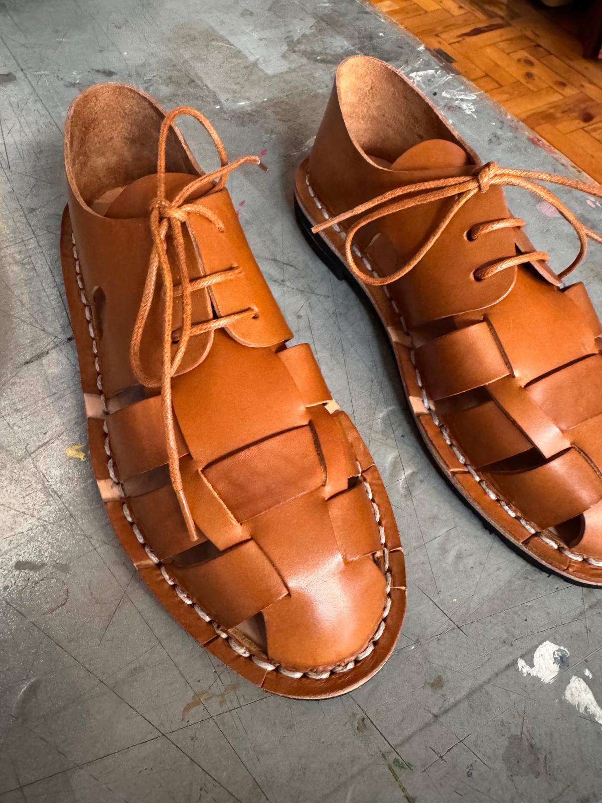 Artisanal Tobacco Shoes