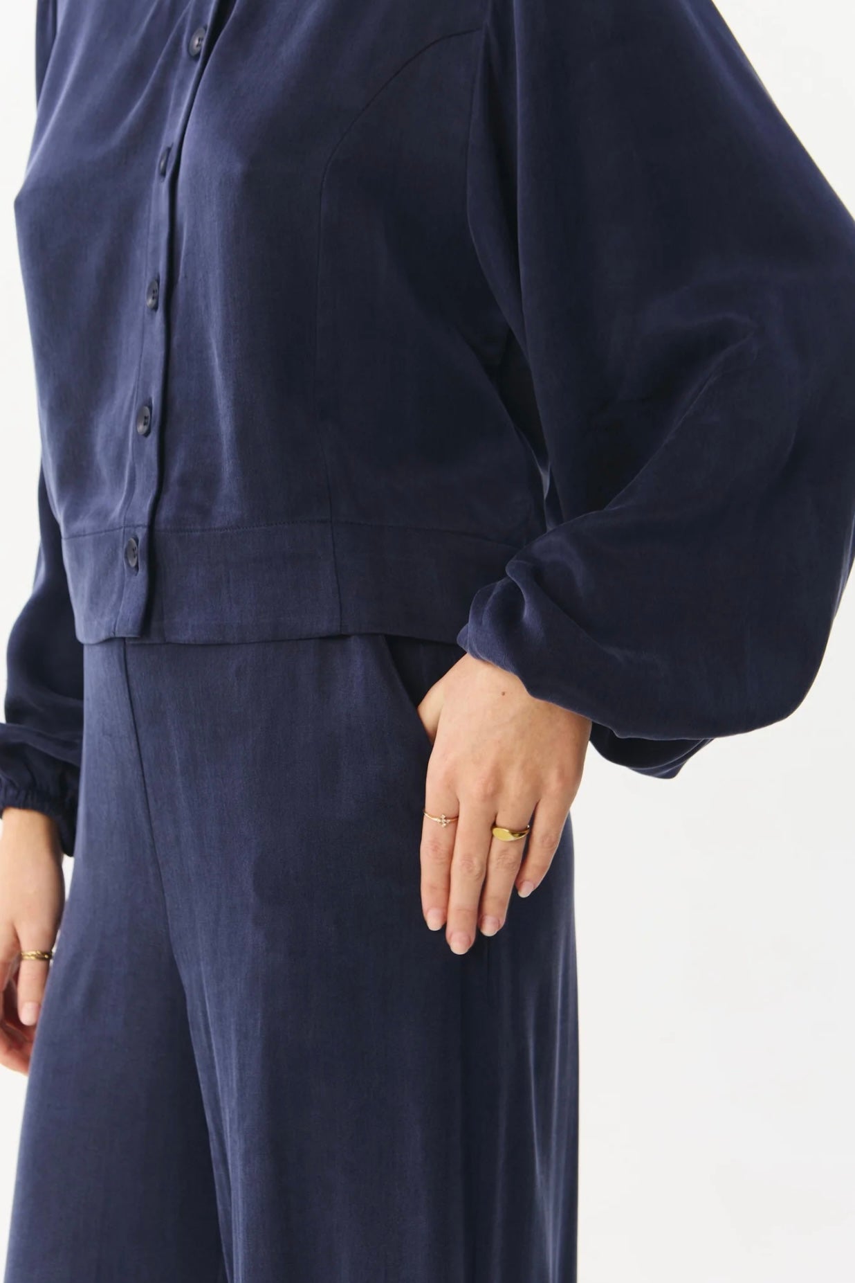 Rialto Dark Blue Blouse
