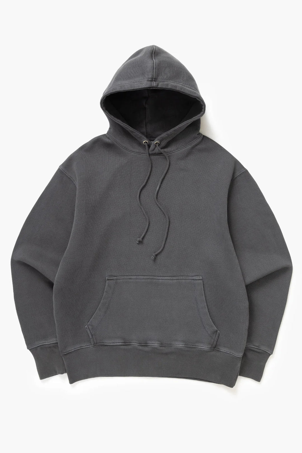 Washed Black Loopback Hoodie