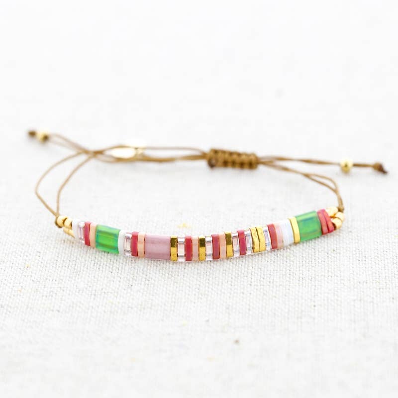 Miyuki Beads Macrame Bracelet