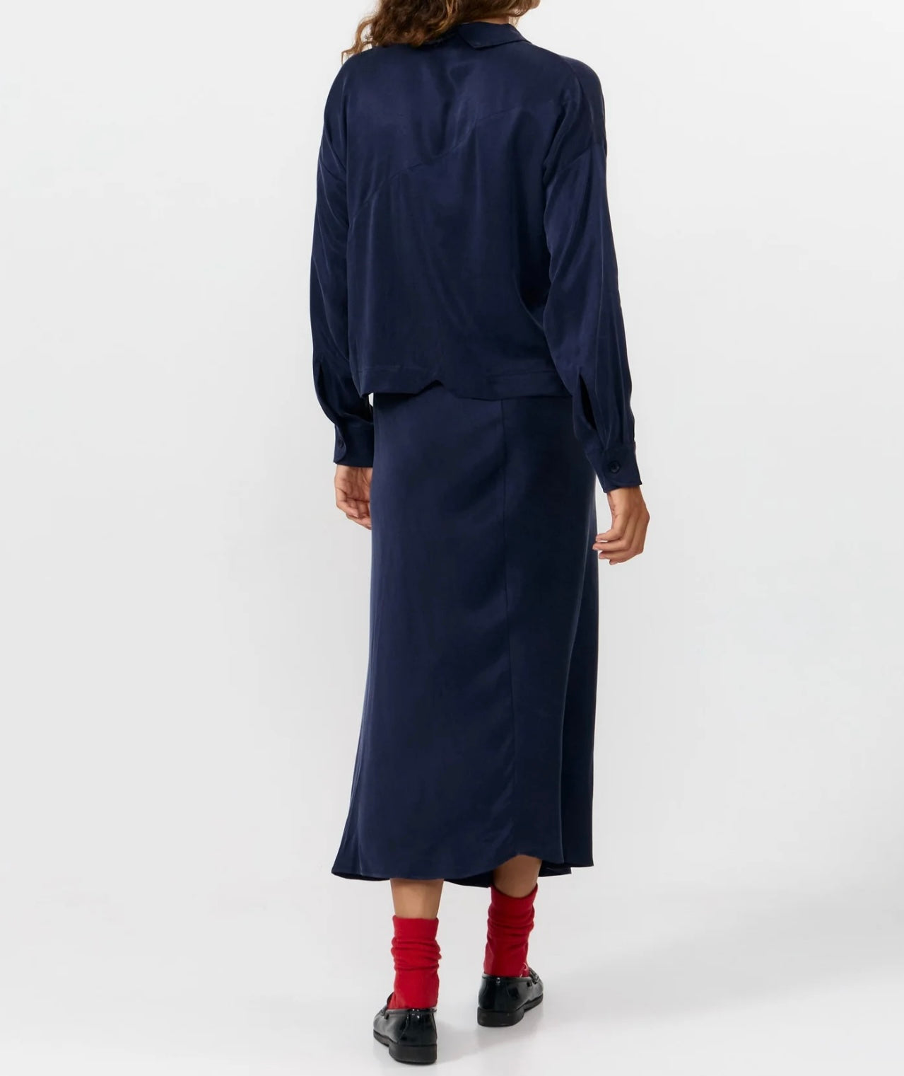Noez Dark Blue Blouse