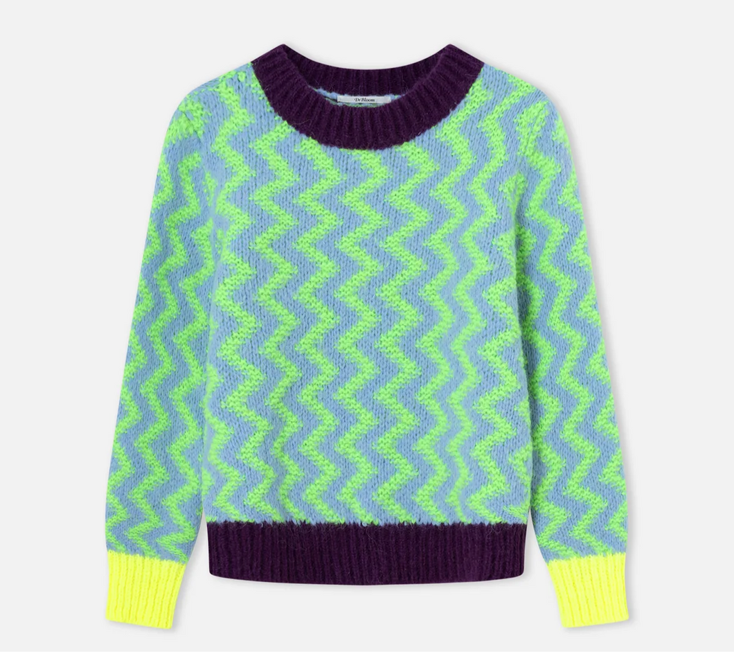 Green Coqueteo Sweater- Last One (M/L fits 12-14)