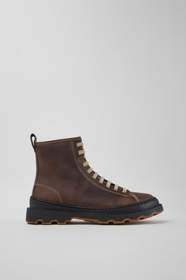 Brutus Beige Ankle Boots