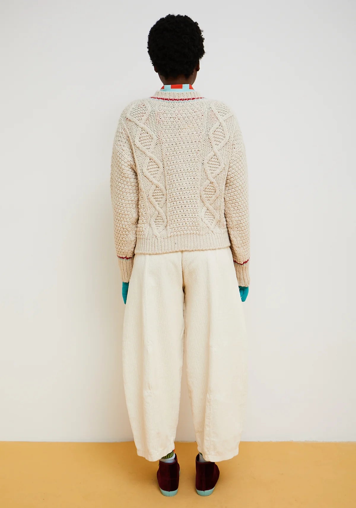 Ecru Dado Pants