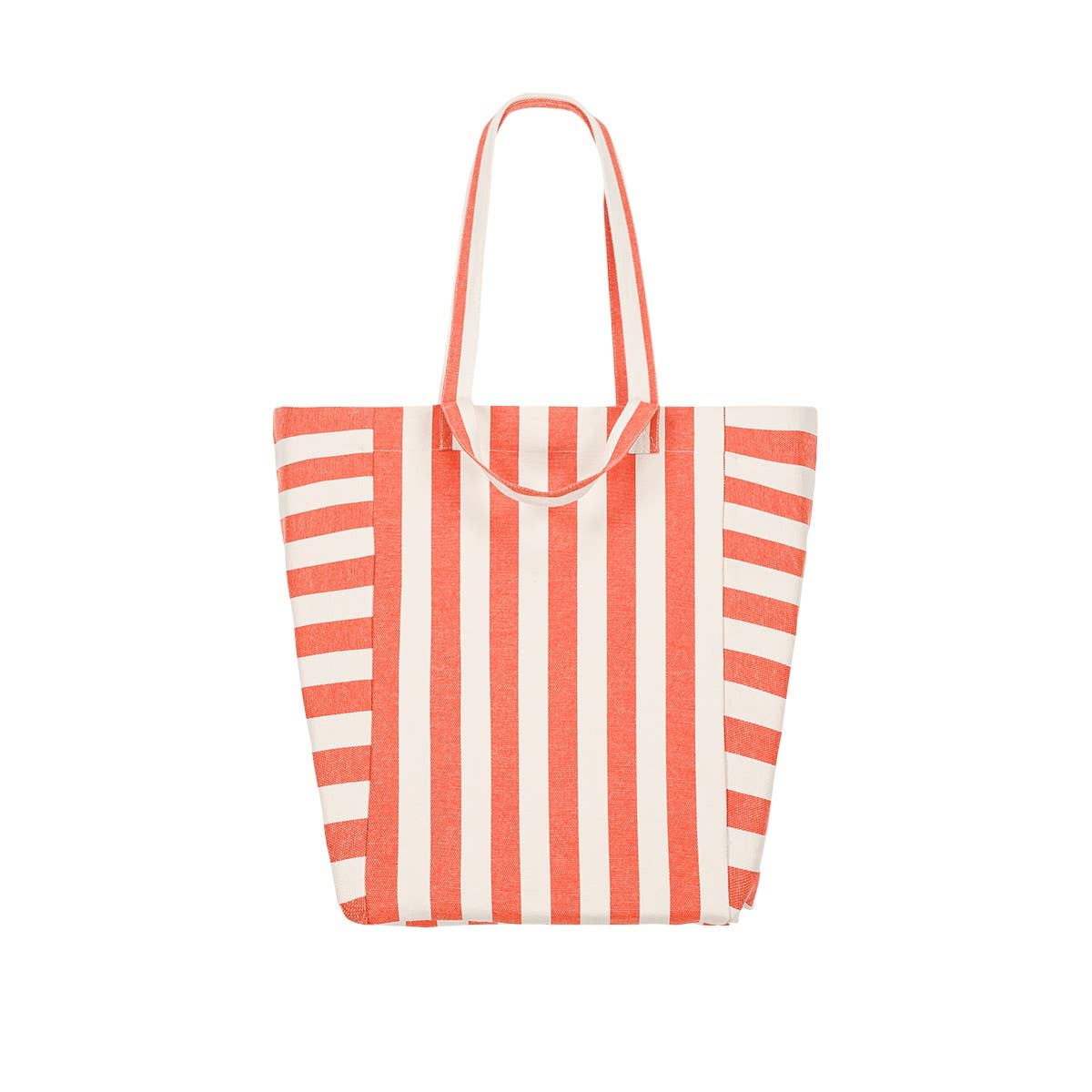 Red Stripe Elizabeth Tote Bag