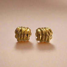 Chunky Gold Curve Earrings