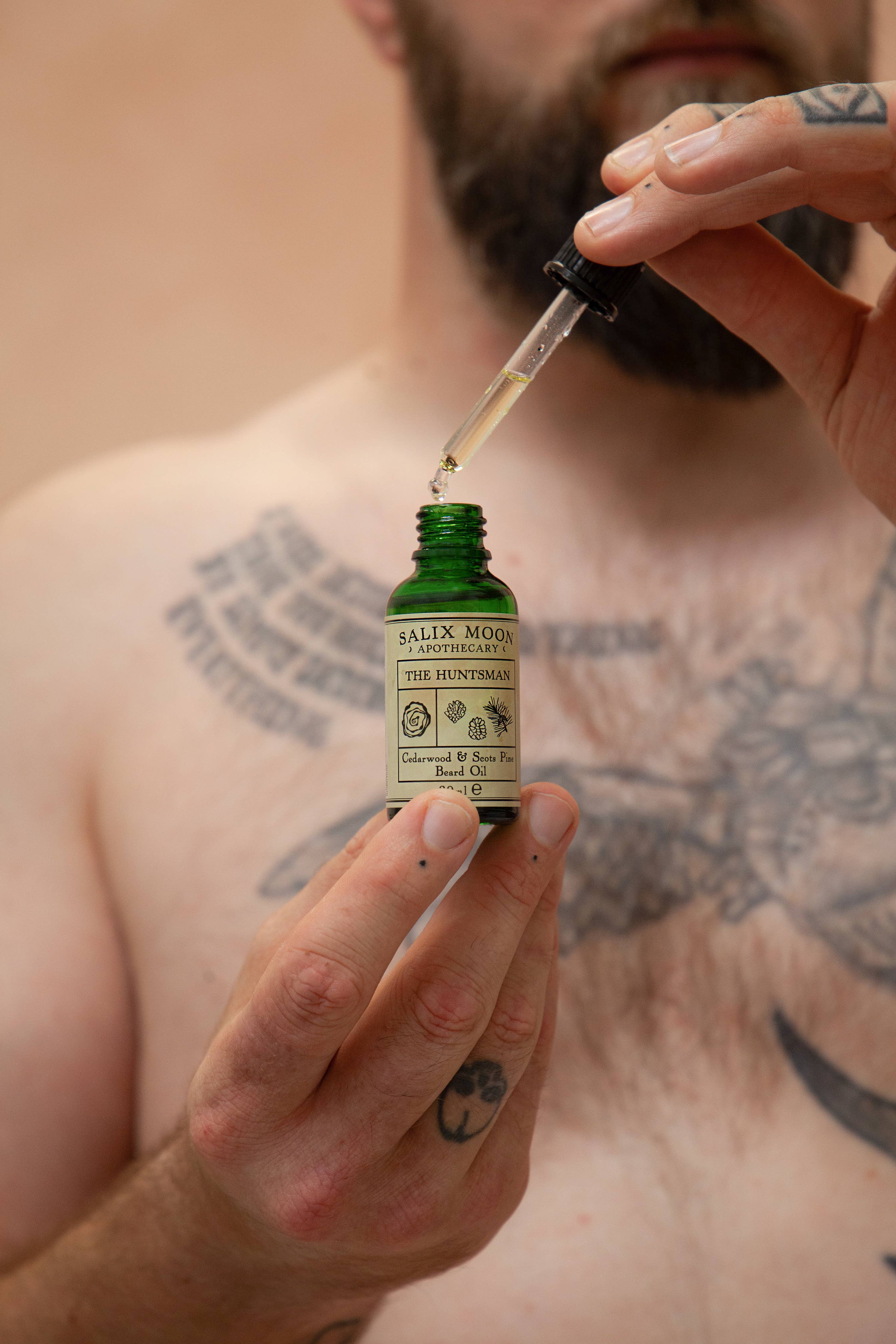Botanical Beard Oil | Cedarwood and Scots Pine Needle: Pipette