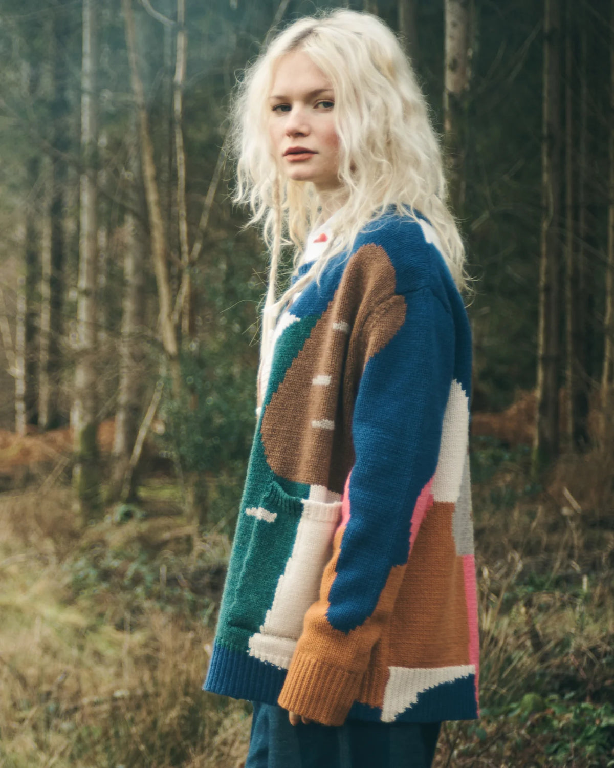Merino Mushroom Cardigan