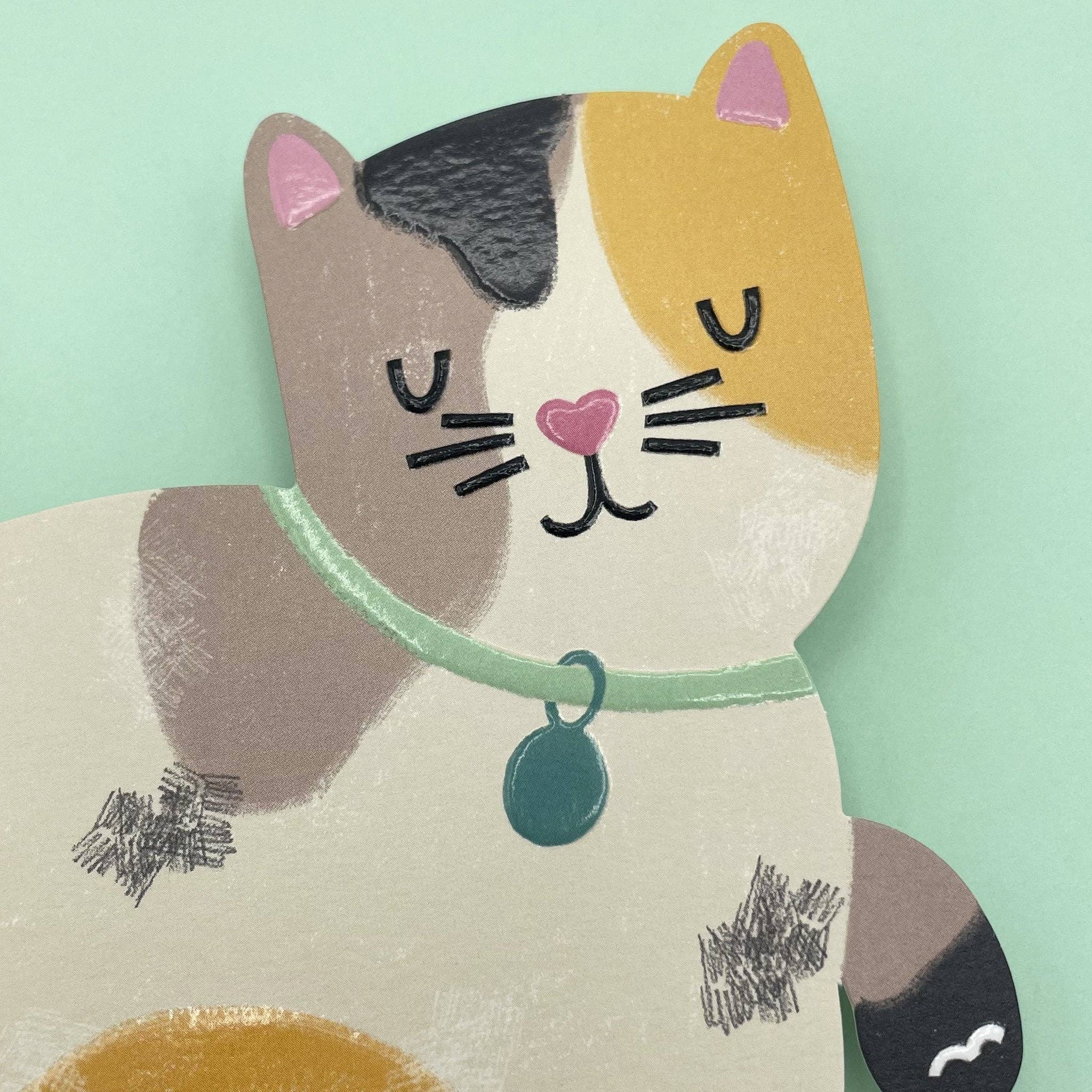Tabby Cat Greeting Card