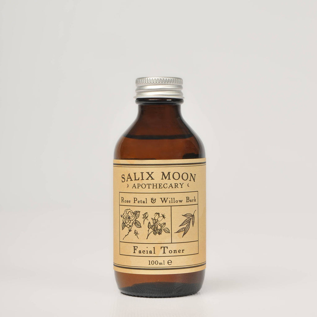 Rose Water and Willow Bark Facial Toner | Restorative: Spray atomiser