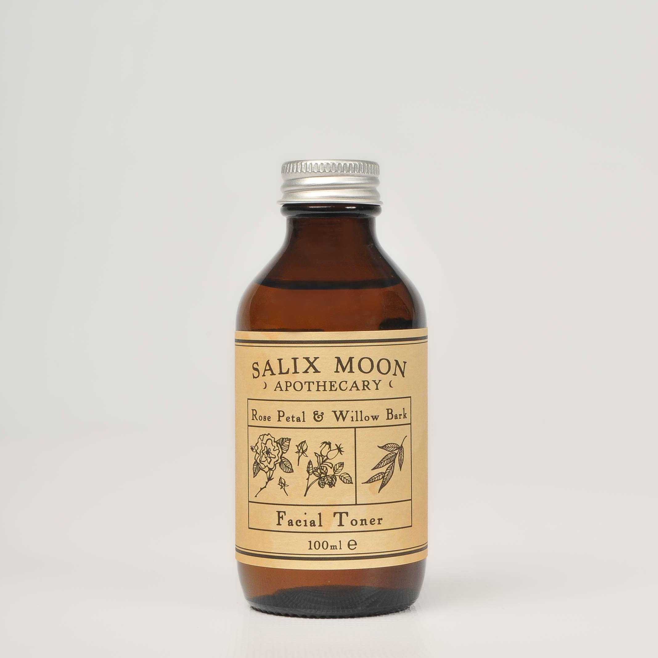 Rose Water and Willow Bark Facial Toner | Restorative: Spray atomiser