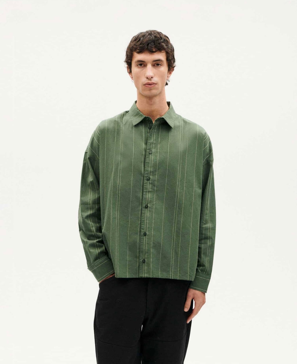 Dark Eucalyptus Jimmy Shirt