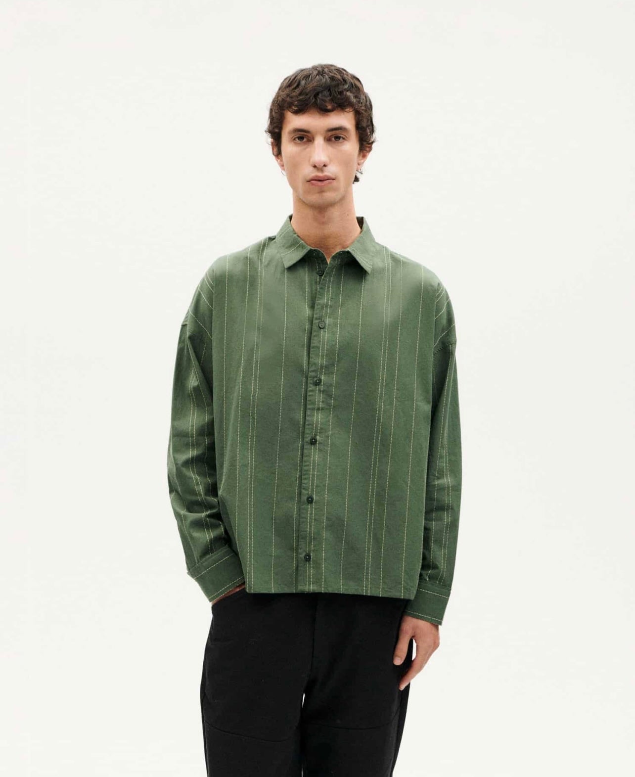 Dark Eucalyptus Jimmy Shirt