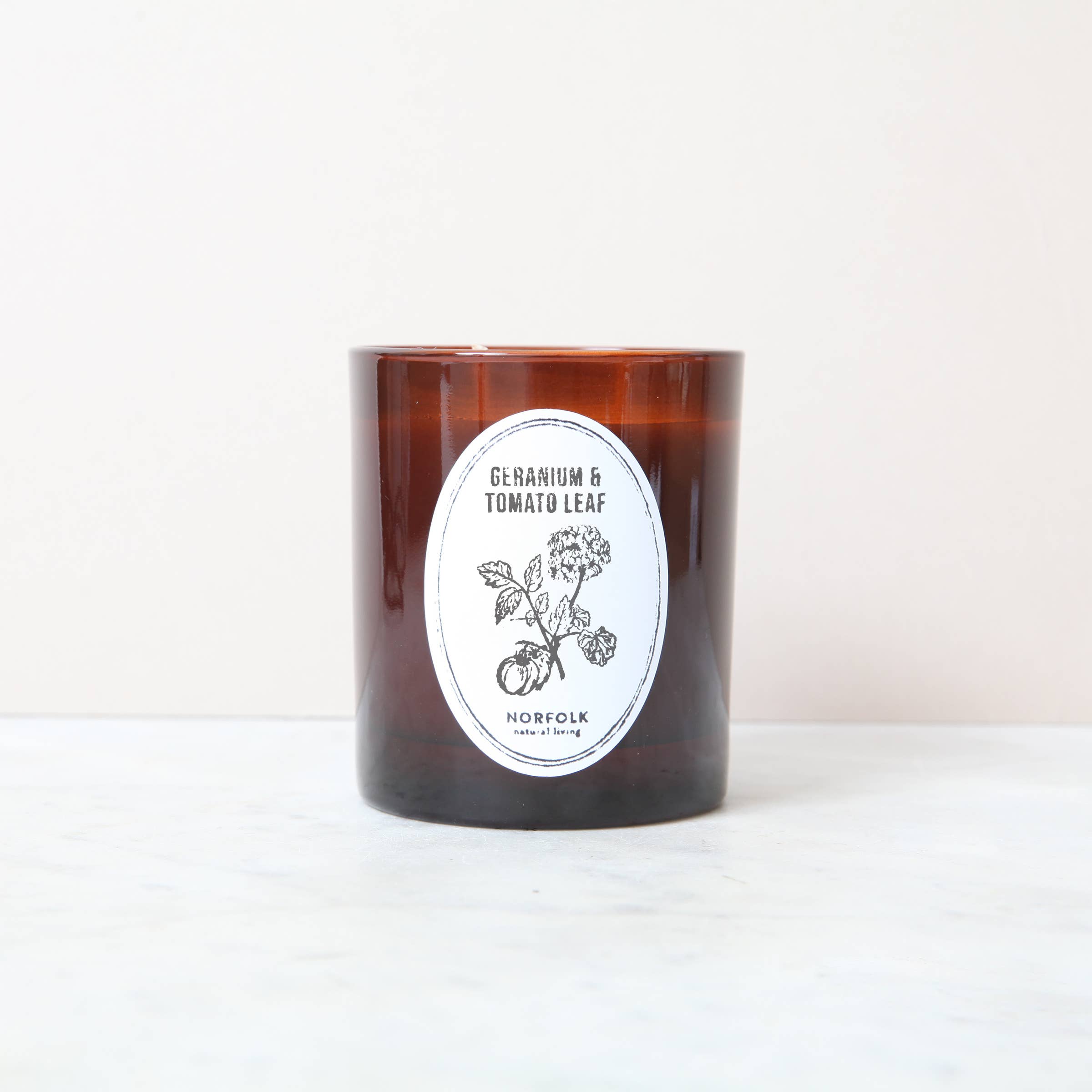 Geranium & Tomato Leaf Botanical Candle