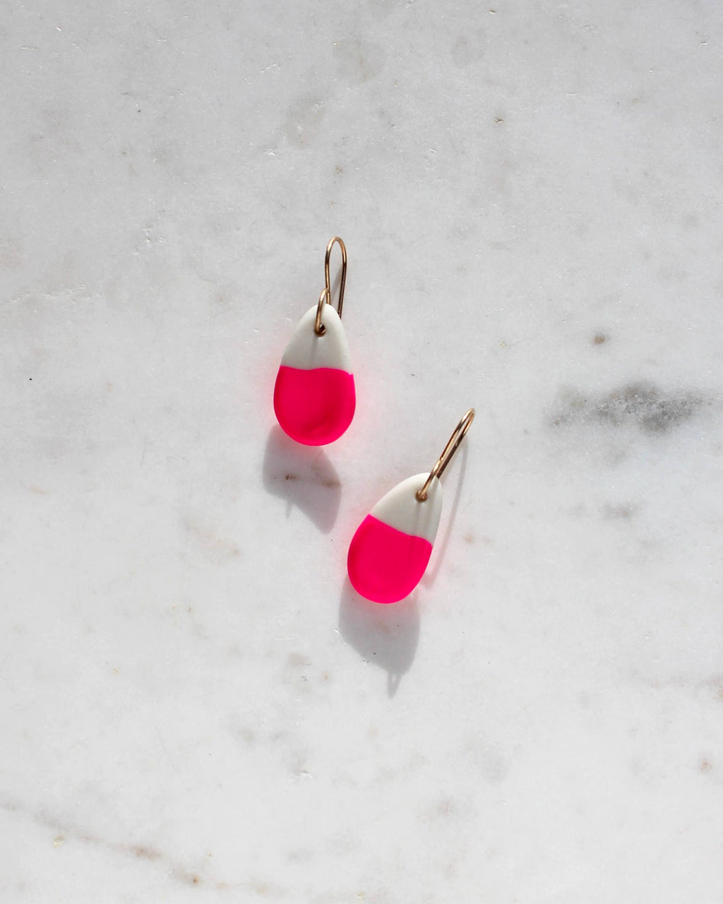 Peekay Neon & White Porcelain Earrings