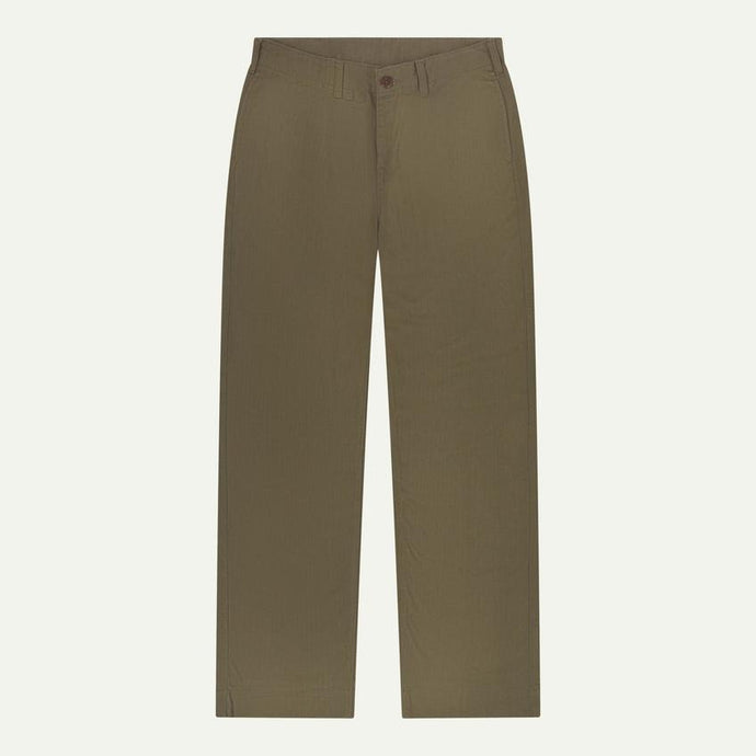 Khaki Barrel Leg Pants