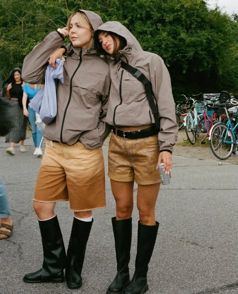 Navy Romo Rain Jacket