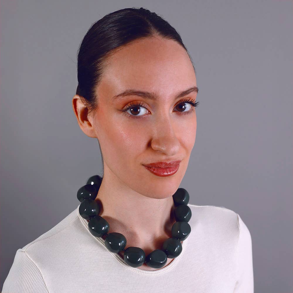 Beaded Necklace Verde