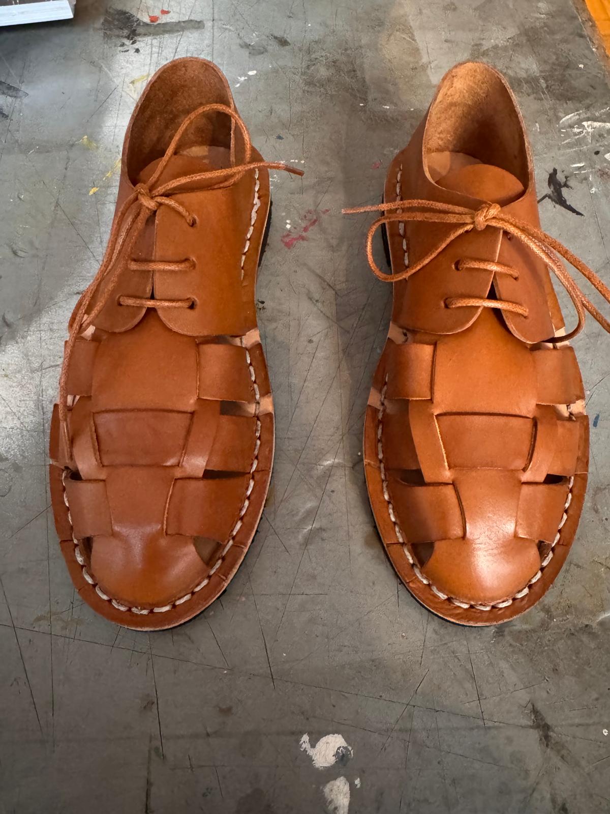 Artisanal Tobacco Shoes