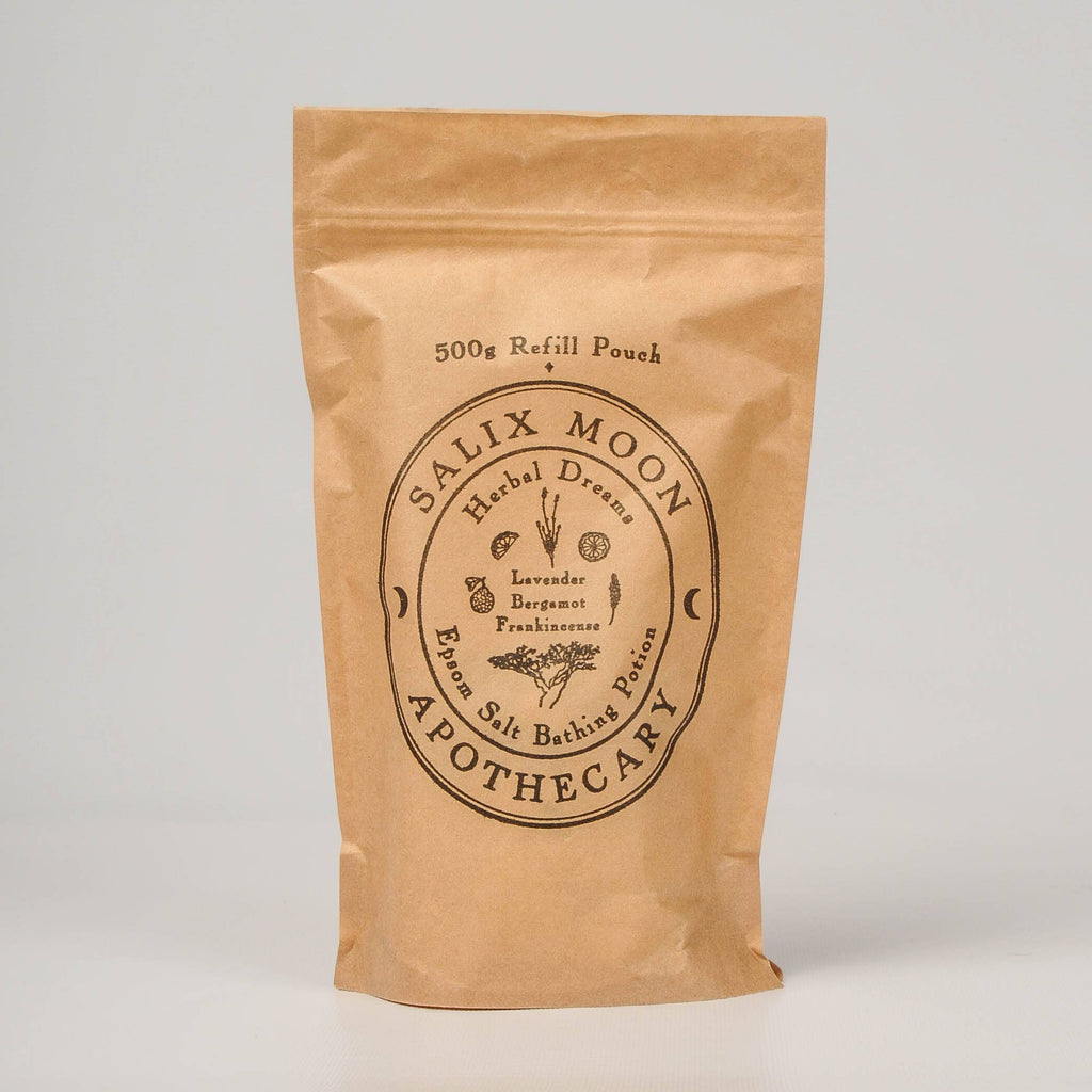 Lavender Epsom Bath Salts with Frankincense & Bergamot: 500g Jar