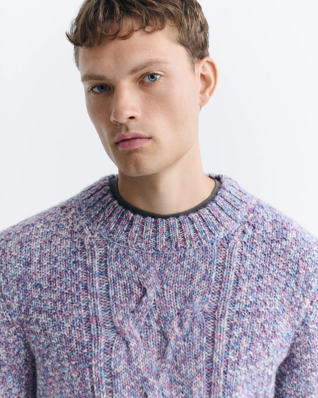 Multicolour Wool Julien Sweater