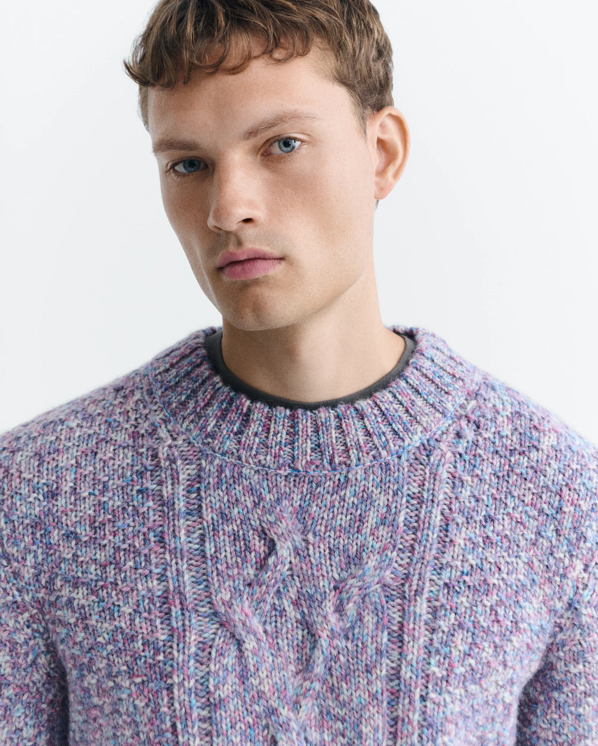 Multicolour Wool Julien Sweater