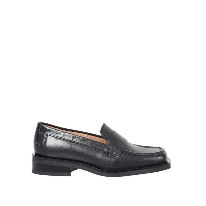 Black Elma Loafers