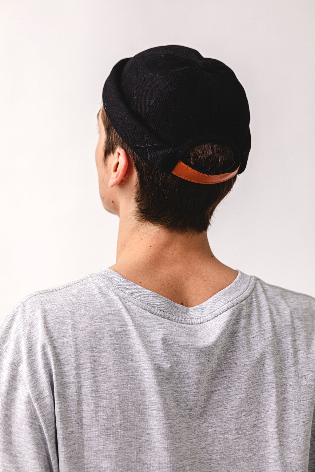 Black Miki Cotton Hat