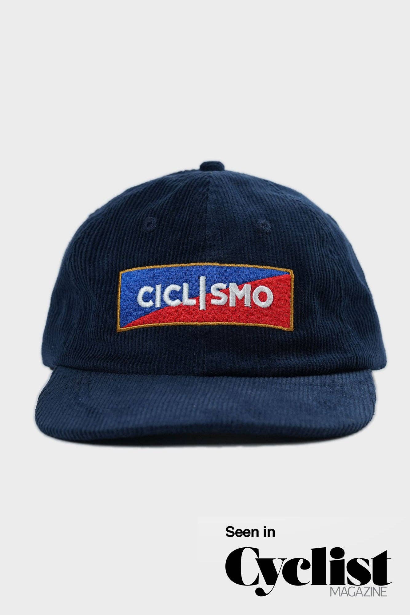 Navy Ciclismo Corduroy Hat